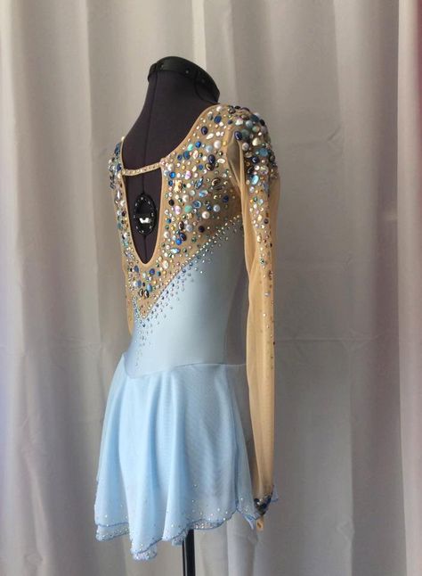 Figure Skating Dress-Custom Made-Unique Stoning-Sparkly by spiralsdesignscom on Etsy https://www.etsy.com/listing/245533650/figure-skating-dress-custom-made-unique Ice Skating Competition Dress, Custom Figure Skating Dresses, Ice Skating Costumes, Skating Competition, Figure Skating Competition Dresses, Figure Skating Outfits, Figure Skating Costumes, Figure Skating Dress, Ice Skating Dresses