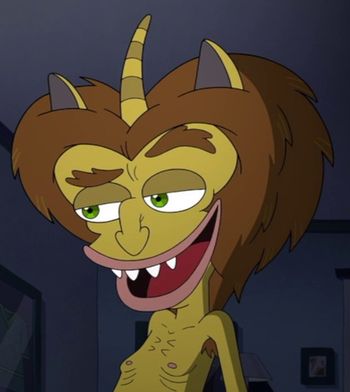 Maury The Hormone Monster Big Mouth Hormone Monster, Hormone Monster, Big Mouth, A Cartoon