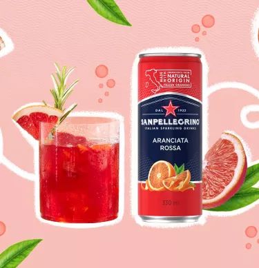 San Pellegrino Cocktails Non Alcoholic, Sanpellegrino Drinks Aesthetic, San Pellegrino Cocktails, Fruit Ads, Blood Orange Mocktail, Orange Mocktail Recipes, Fruit Beverages, Italian Focaccia Recipe, Orange Mocktail