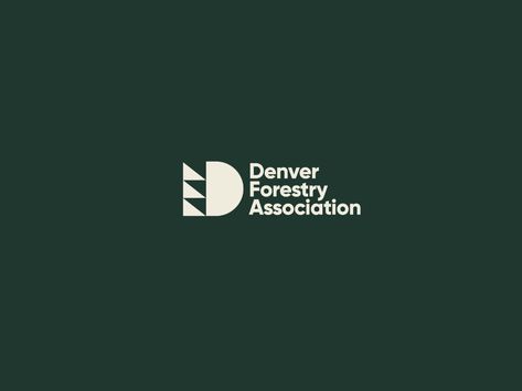 Denver Forestry Association by Michael on Dribbble & Logo, Association Logo, Logo Presentation, University Logo, Corporate Logo, Minimalist Logo Design, Professional Logo, Minimal Logo, Brand Identity Design