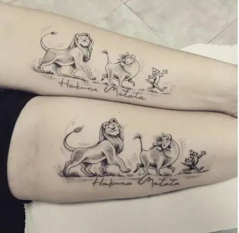 Tattoo Movie Quotes, Movie Quote Tattoos, Tattoo Movie, Pulse Tattoo, Hakuna Matata Tattoo, Disney Inspired Tattoos, Pikachu Tattoo, Lion King Tattoo, Around Arm Tattoo