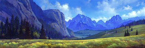 Spirit: Stallion of the Cimarron (2002) - Backgrounds Writing Projects, Bg Design, Landscape Concept, Architecture Inspiration, Fantasy Setting, Landscape Scenery, Buy Art Online, Animation Background, Environment Design