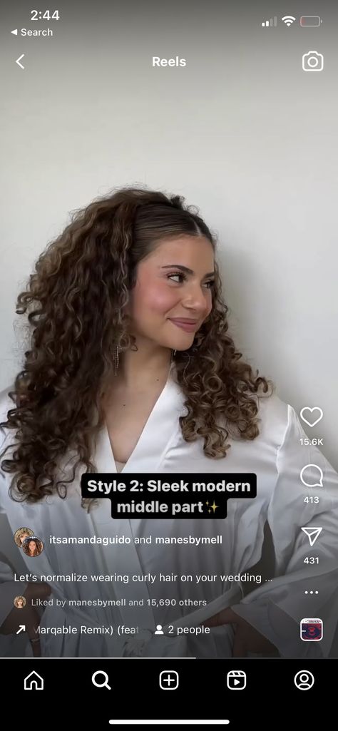 Sleek Middle Part, Middle Part Hair, Part Hair, Middle Part Hairstyles, Hair Down, Middle Part, Middle Parts, Down Hairstyles, Curly Hair Styles