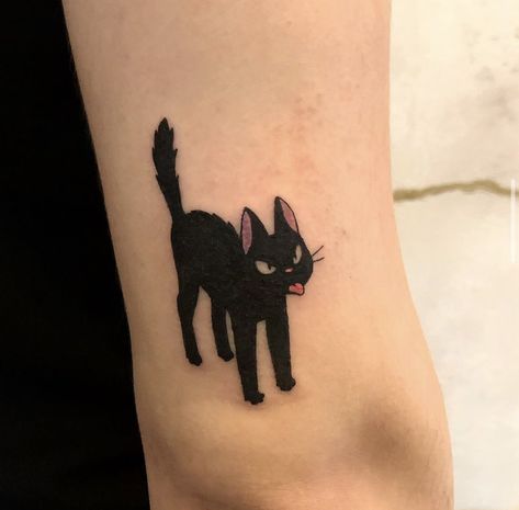 Cat Tattoo Idea, Acab Tattoo, Simple Cat Tattoo, Tattoo Gato, Black Cat Tattoo, Cat Tattoo Ideas, Cat Tattoo Design, Cat Tattoo Simple, Cute Cat Tattoo