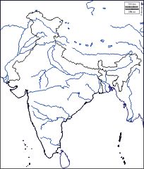 India: Free maps, free blank maps, free outline maps, free base maps India River Map Outline, Indian River Map Outline, India River Map, Upsc Tricks, Indian River Map, Hanuman Chalisa In English, Ancient India Map, India World Map, Elementary Geography