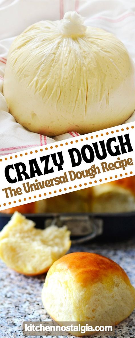 Crazy Dough, Weird Pizza, Kitchen Nostalgia, Creamy Pasta Bake, Bread Dough Recipe, Pizza Sauce Homemade, Bread Mix, Low Carb Bread, Entree Recipes