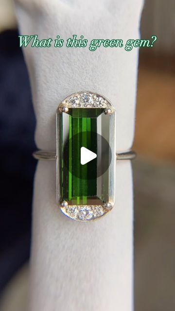 Doyle & Doyle on Instagram: "One of our favorite green gemstones! Can you guess what it is? 💚 This vintage cocktail ring and lots of newness hit the websites today. It’s #thirdthursdayrings ✨✨

#doyleanddoyle #doyledoylerings #vintagering #cocktailring #greenring #stepcut" Green Octagon Emerald Ring, Green Octagon Solitaire Jewelry, Timeless Octagon Emerald Jewelry, Timeless Octagon-shaped Emerald Jewelry, Green Octagon Diamond-cut Jewelry, Green Rings, Vintage Cocktail Ring, Green Gems, Green Gemstones