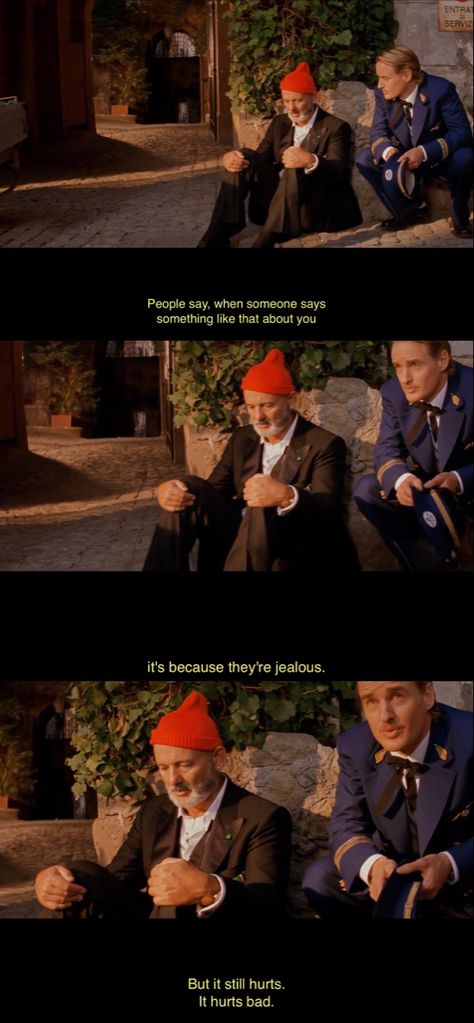 Wes Anderson movie quotes Wes Anderson Quotes, Wes Anderson Characters, Wes Anderson Movie, Life Aquatic With Steve Zissou, The Life Aquatic, Steve Zissou, Wes Anderson Movies, Life Aquatic, Aquatic Life