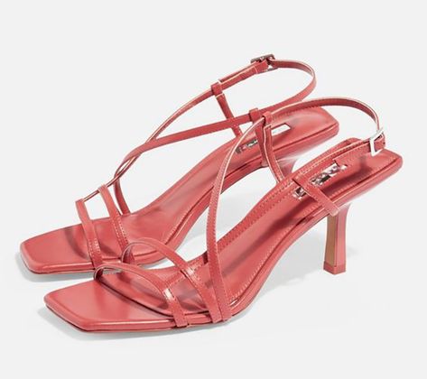 Spencer Pll, Coral Heels, Fashion Png, Ladies Heels, Coral Fashion, Barbie Shop, Blogger Inspiration, Heel Accessories, Prom Heels