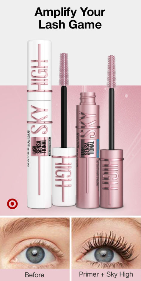 Good Cheap Mascara, Sky High Mascara Tutorial, How To Apply Sky High Mascara, Maybe Kline Sky High Mascara, Sky High Mascara Waterproof, Sky High Waterproof Mascara, Maybelline Lash Sensational, Date Night Makeup, Makeup Help