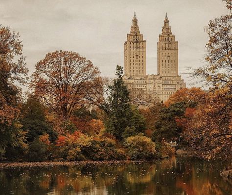 Central Park Aesthetic, Central Park Fall, Nyc Central Park, Central Park Manhattan, Brown Nature, Autumn Girl, Nyc Manhattan, Manhattan New York, Autumn Aesthetic