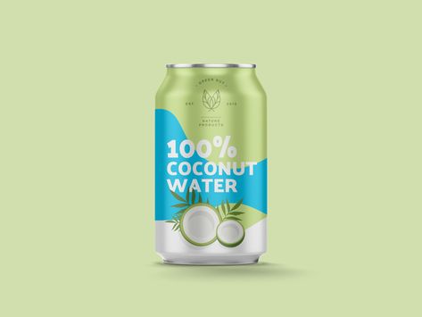 Coconut Water | Packaging by Martin Sedlo Coconut Water Packaging Design, Coconut Packaging Design, Coconut Packaging, Coconut Design, Coconut Juice, Coco Oil, Coconut Jelly, Spices Packaging, Coconut Bowls