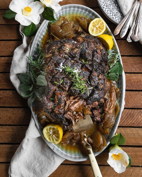 Mediterranean Roasted Leg of Lamb | American Lamb Lamb Tacos Recipes, Lamb Tacos, Lamb Taco, Roasted Leg Of Lamb, Over The Fire Cooking, Boneless Leg Of Lamb, Lamb Leg Recipes, Recipes Mediterranean, Marinated Lamb