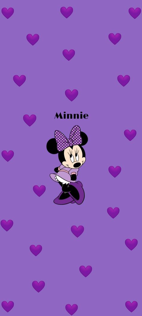 Purple Mickey Mouse Wallpaper, Minnie Mouse Wallpaper, Minnie Mouse Purple, Minnie Mouse Background, Mickey Mouse Background, Hood Wallpapers, Mouse Wallpaper, Iphone Wallpaper Lights, Disney Characters Wallpaper