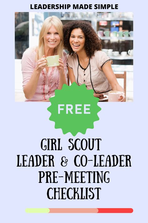 Girl Scout 1st Meeting Ideas, Girl Scout Leader Binder Free Printable, First Girl Scout Meeting Of The Year, Girl Scout Leader Binder, Girl Scout Levels, Girl Scout Meeting Ideas, Friday Freebie, Girl Scout Troop Leader, Daisy Troop