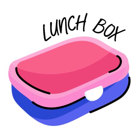 Lunchbox Design, School Boxes, School Lunch Box, Food Drawing, School Lunch, Cute Food, Lunch Box, Clip Art, Collage