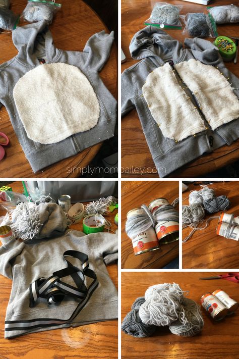 koala-bear-costume-assembling-diy-project Diy Koala, Jungle Book Costumes, Zoo Decor, Koala Craft, Koala Costume, World Book Day Costumes, Book Day Costumes, Bear Halloween, Diy Costumes Kids