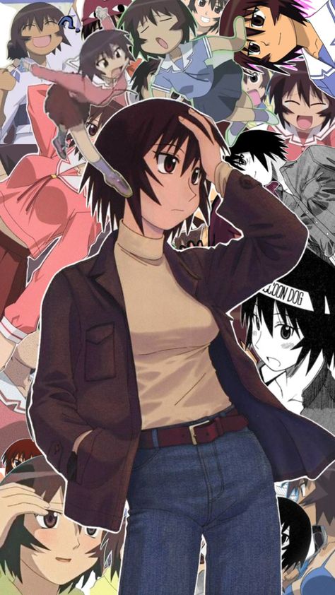 My fav girl Azumanga Daioh Wallpaper, Yotsuba Manga, Persona Five, Azumanga Daioh, Ace Attorney, Just For Fun, Osaka, Anime Funny, Profile Picture