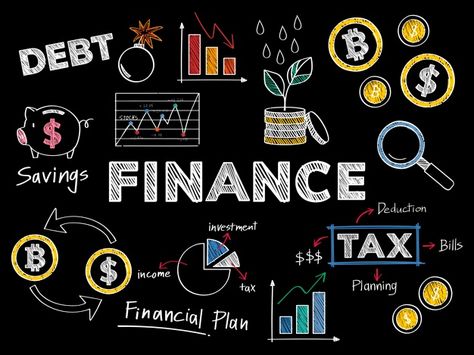 Finance and financial performance concep... | Free Vector #Freepik #freevector #background #money #black-background #black Araling Panlipunan, Ilmu Ekonomi, Accounting Basics, Project Cover Page, Linkedin Background, Linkedin Banner, College List, Financial Accounting, Top Colleges