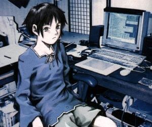 Yoshitoshi Abe, Experiment Lain, Serial Experiments Lain, Old Anime, 90s Anime, Delphinium, Wallpaper Pc, Present Day, An Anime