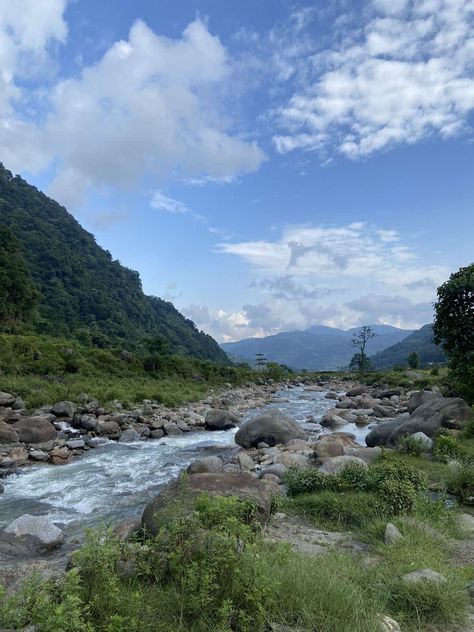 As soon as Monsoon starts . Swift perineal rivers starts to flow ♥️ Nepal Asthetic Picture, Mountain Asthetic Picture, River Asthetic Picture, Rainy Day Photography, Tech Tattoo, River Flowing, Asthetic Picture, Mussoorie, Mahi Mahi