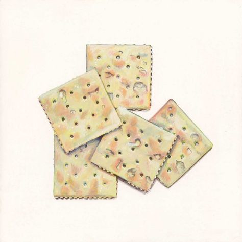 Saltines Joel Penkman, Food Shelf, Art Tutorials Watercolor, Food Illustration Art, Food Painting, Drinks Design, Illustration Food, Adult Crafts, Food Drawing