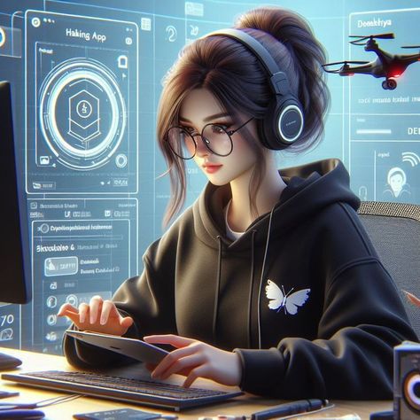 Anime Is Life, Coder Girl, Whatsapp Wallpaper Cute, Girly Dp, Images Kawaii, Black And White Art Drawing, Best Pose For Photoshoot, Cartoon Character Pictures, Cute Cartoon Pictures