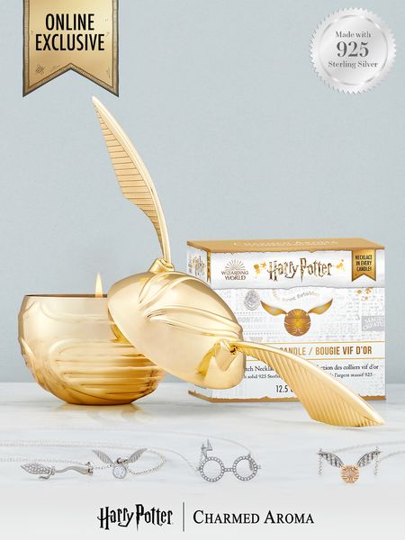 Harry Potter Scented Candles, Minnie Mouse Candle, Snitch Necklace, Wishlist Board, Harry Potter Candles, Charmed Aroma, Jewel Candles, Cumpleaños Harry Potter, Harry Potter Golden Snitch