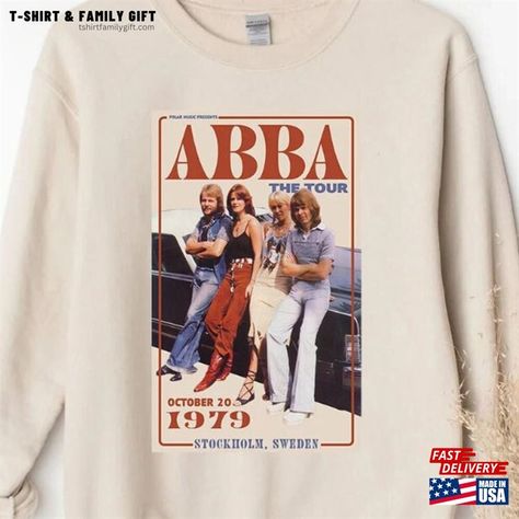 The A Bb Shirt Hoodie Sweatshirts T-Shirt Unisex Check more at https://tshirtfamilygift.com/product/the-a-bb-shirt-hoodie-sweatshirts-t-shirt-unisex/ Abba Merch, Merch Hoodie, Wearing Clothes, Family Shirts, Abba, Hoodie Shirt, Sweatshirts Hoodie, Sweatshirts, Music