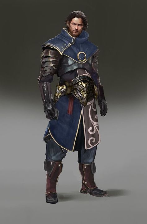 Pathfinder Character, Heroic Fantasy, Male Character, Dungeons And Dragons Characters, Fantasy Armor, Armor Concept, Fantasy Warrior, Arte Fantasy, 판타지 아트