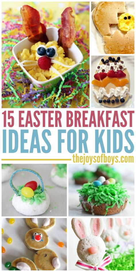 Easter Breakfast Ideas, Easter Bunny Pancakes, Bunny Pancakes, Breakfast Ideas For Kids, Easter Food Crafts, Easter Food Appetizers, Kids Breakfast, Easter Snacks, Easter Breakfast