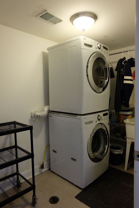 Windowless Laundry Room, Cheery Laundry Room, Teal Laundry Room, Windowless Basement, Ikea Headboard Hack, Laundry Room Redo, Washer Dryer Laundry Room, Ikea Headboard, Laundry Remodel