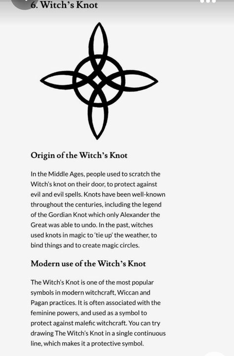 Pagan Knowledge, Viking Rune Tattoo, Witchcraft Symbols, Witch Symbols, Word Tattoo, Wiccan Symbols, Witch Spirituality, Knot Tattoo, Magic Spell Book