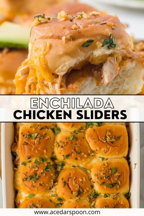 Chicken With Enchilada Sauce, Leftover Roast Chicken, Yogurt Marinated Chicken, Slow Cooker Shredded Chicken, Chicken Shredded, Roast Chicken Leftovers, Grilled Chicken Thighs, Leftover Rotisserie Chicken, Chicken Sliders