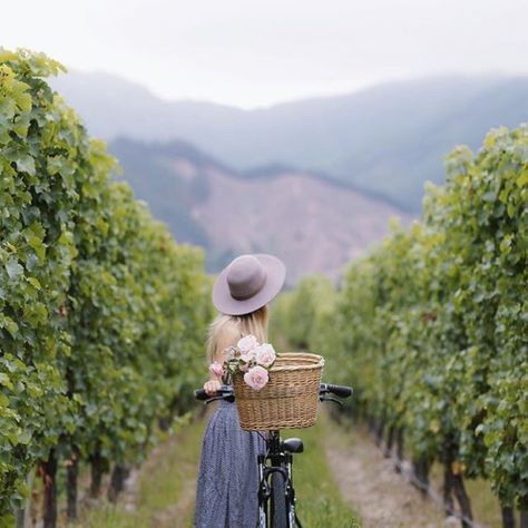 delta-breezes: Emilie Ristevski | @helloemilie Women Cycle, Lifestyle Pictures, Wine Grape, She Walks In Beauty, Womens Bike, Nature Garden, Travel Images, Spring Women, Amazing Grace