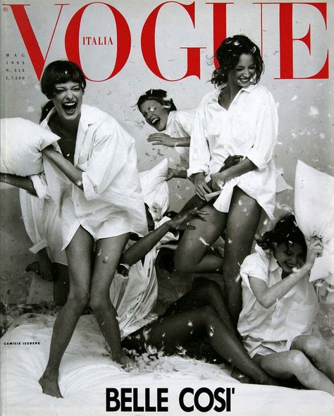 Franca Sozzani: Her Best Italian Vogue Covers Photos | W Magazine  Vogue Italia, May 1993. Vintage Covers Aesthetic, Retro Italian Poster, Old Vogue Covers, Vogue Prints, Vintage Magazine Covers, Rihanna Vogue, Franca Sozzani, Vogue Aesthetic, Italian Vogue