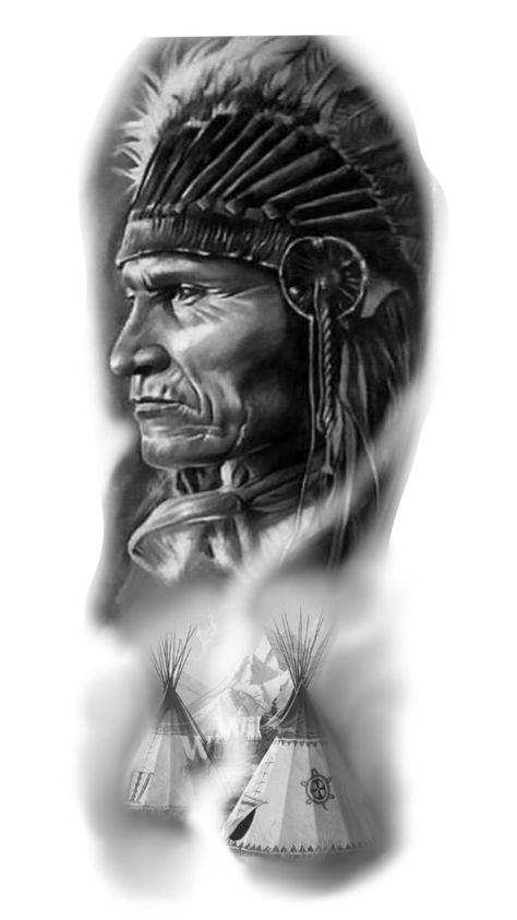 Tattoo ideas female finger tattoo minimalist tattoo back tattoo women #tattoo #tattoos #tattooartist #tattooart #tattoolife American Indian Tattoo Design, Indian Chief Tattoo Design, Indian Man Tattoo, Apache Tattoo Design, Native Indian Tattoo Design, Traditional Tattoo Native American, Apache Indian Tattoo, Indian Tattoos For Men, Native American Tattoos For Men