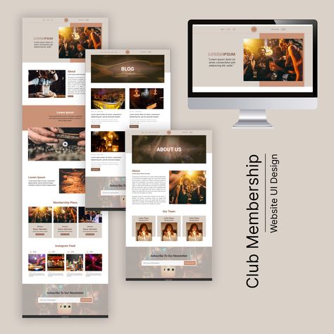 #Adobe XD #club membership #fajarchaudhary #Figma #night club #ui ux #user interface #Website Design #website template #website ui Website Ui Design, Membership Website, Ui Design Website, Design Website, User Interface, Website Template, Ui Design, Night Club, Instagram Feed