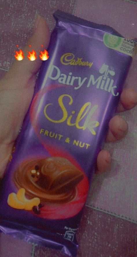 Cadbury Dairy Milk Fruit and Nut Enjoy ✨ Dairy Milk Fruit And Nut Chocolate, Fruit And Nut Chocolate, Dairy Milk Silk, Milk Fruit, Streak Ideas, Cadbury Dairy Milk, Snap Streak, Chocolate Fruit, Dairy Milk