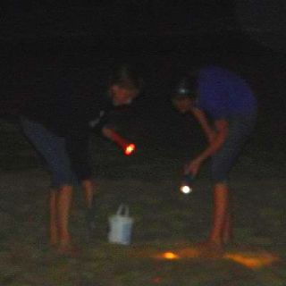 Ghost crab hunting on the beach at night...fun and the perfect end to the perfect day!!! Beach Ghost, Haunted Beach Aesthetic, Spooky Beach, Crab Hunting On The Beach At Night, Gulf Shores Alabama Vacation, Crab On Beach, Girls Beach Trip, Friends Hanging Out Aesthetic Beach, Alabama Vacation