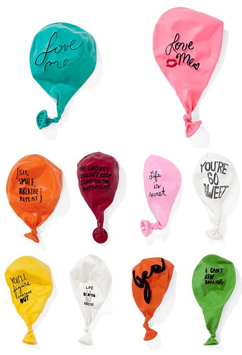 Writing On Balloons, Pretty Balloons, Quote Images, Quotes That Inspire, Christian Crafts, Western Parties, Shabby Chic Diy, Sweet 16 Parties, Fairy Parties