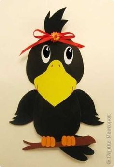 crow craft idea  |   Crafts and Worksheets for Preschool,Toddler and Kindergarten Crow Template, Crow Craft, Crow Pattern, Fall Crafts For Toddlers, Moldes Halloween, Fall Paper Crafts, Imprimibles Halloween, Autumn Paper, Worksheets For Preschool