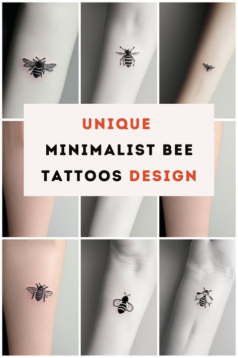 Express your individuality with minimalist bee tattoos. Find your perfect design in our gallery, and let the beauty of simplicity adorn your skin. Dive into our collection now Most Unique Couple Tattoos, Mini Bumble Bee Tattoo, Honey Bee Finger Tattoo, Minimalist Bumble Bee Tattoo, Finger Tattoos Bee, Simple Queen Bee Tattoo, Couple Bee Tattoo, Tiny Bee Tattoos For Women, Simple Bee Tattoos For Women