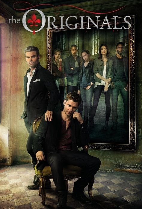 The Originals Poster, Originals Poster, Charles Michael Davis, Nathaniel Buzolic, Original Memes, Vampire Diaries Seasons, Tv Horror, Danielle Campbell, Poster Classic