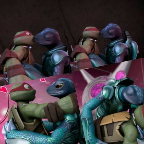 Raphael & Mona Lisa together. Raph And Mona Lisa 2012, Raph X Mona Lisa Tmnt 2012, Ramona Tmnt, Raphael X Mona Lisa, Raph X Mona, Tmnt Ships, Shredder Tmnt, Tmnt Raph, Tmnt Human