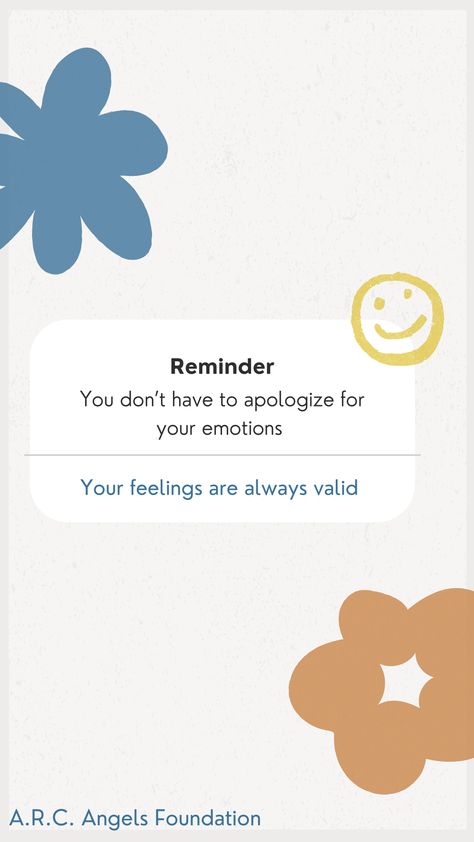 an email message with the words reminders on it and two smiley faces in blue, orange