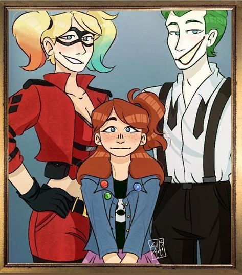 Lucy Quinzel, Gotham Joker, Pokemon Alola, Michael Afton, Harley Quinn Comic, Harley Quinn Art, Batman Art, Detective Comics, Joker And Harley Quinn