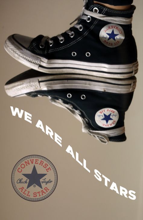 Wallpaper All Star Converse, Bedroom Pinboard, Poster Converse, Retro Shoe Poster, Grunge Skater Aesthetic, Converse Product Photography, Converse Vintage Poster, Converse Poster, Converse Advertisement