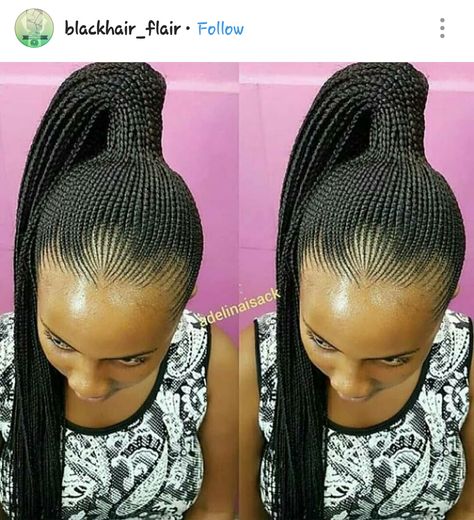 Big Cornrows Hairstyles, Big Cornrows, Ghana Braids Hairstyles, Boho Braid, Fishtail Hairstyles, Cornrow Ponytail, Ghana Weaving, African Hair Braiding Styles, Braided Cornrow Hairstyles