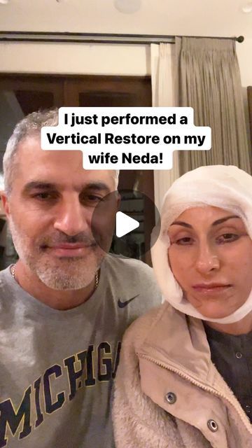 Amir M Karam, MD on Instagram: "All right, so today is the day I operated on Neda at age 52. I Performed a Vertical Restore,  fat transfer and lower skin pinch. You guys are in for an incredible treat. We’re going to take you through the entire postoperative process- day by day almost minute by minute to show you what things are really like. It should be very educational and probably even entertaining. Neda is a character.  You will see what I mean 😂 Let us know if you have any questions and make sure to share this because we will be doing lives and lots of stories!" Minute By Minute, Fat Transfer, Today Is The Day, Day By Day, A Character, The Day, The Incredibles, Education, Skin